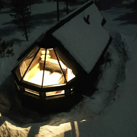 Igloo 2 In Northern Lights By Dg Lomailu Villa Enontekiö